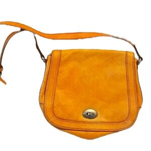 CLOSE OUT SALE Fossil Vintage Marlow Flap Crossbody Genuine Leather Satchel